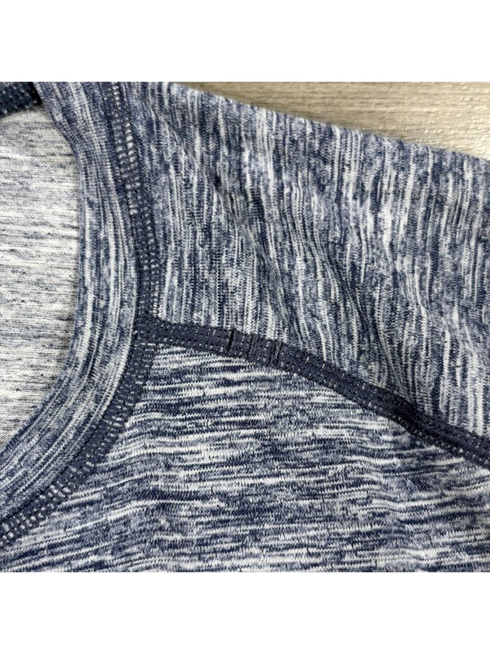 Lululemon Men's Metal Vent Tech Surge Short Sleeve - Heathered Blue - Picture 4 of 8